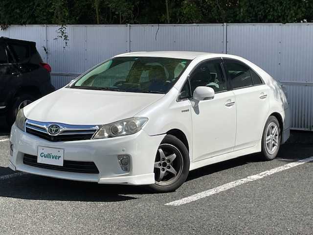 トヨタ ＳＡＩ S ASパッケージ 茨城県 2010(平22)年 10.6万km ホワイトパールクリスタルシャイン カーテンエアバッグ/エアバッグW＋サイド/コーナーセンサー/バックカメラ/盗難防止装置/パワーシートD席/TV（ワンセグ/Bluetooth/ETC