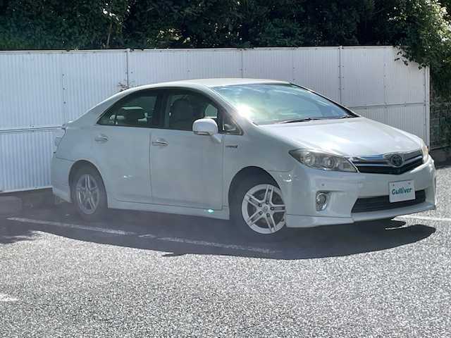 トヨタ ＳＡＩ S ASパッケージ 茨城県 2010(平22)年 10.6万km ホワイトパールクリスタルシャイン カーテンエアバッグ/エアバッグW＋サイド/コーナーセンサー/バックカメラ/盗難防止装置/パワーシートD席/TV（ワンセグ/Bluetooth/ETC