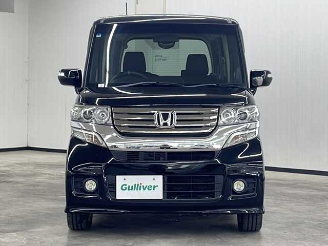ホンダ Ｎ ＢＯＸ カスタム G ターボパッケージ 長崎県 2012(平24)年 10.4万km クリスタルブラックパール ターボ車/純正ナビ/　ナビ型式VXH-128VF /　FM AM CD DVD フルセグテレビ /両側パワースライドドア /クルーズコントロール /スマートキー/HID/オートライト /フォグランプ /パワーステアリング /パワーウィンドウ /電動格納ウインカーミラー/スマートキー/パドルシフト /ステアリングリモコン/フロアマット/ドアバイザー
