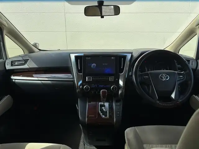 トヨタ ヴェルファイア X 茨城県 2016(平28)年 5万km ブラック ワンオーナー/ALPINE製10インチナビ（ＥＸ１０）/　（フルセグ/ＣＤ/DVD/BT/SD）/両側Pスライドドア/バックカメラ/BADX製20インチアルミホイール/ALPINE製10インチフリップダウンモニター（TMX-RM3005）/革巻きステアリング/ステアリングスイッチ/新車時保証書/記録簿/取扱説明書