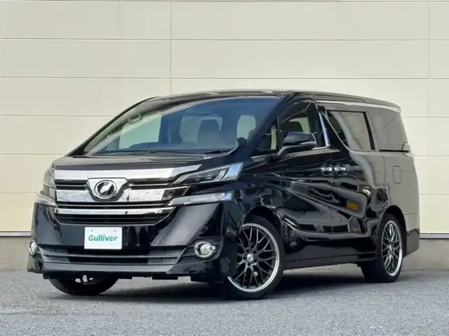 トヨタ ヴェルファイア X 茨城県 2016(平28)年 5万km ブラック ワンオーナー/ALPINE製10インチナビ（ＥＸ１０）/　（フルセグ/ＣＤ/DVD/BT/SD）/両側Pスライドドア/バックカメラ/BADX製20インチアルミホイール/ALPINE製10インチフリップダウンモニター（TMX-RM3005）/革巻きステアリング/ステアリングスイッチ/新車時保証書/記録簿/取扱説明書