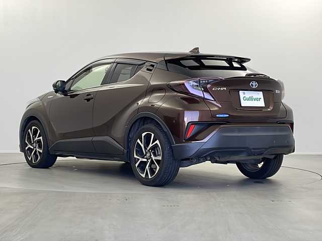 トヨタ Ｃ－ＨＲ G 栃木県 2017(平29)年 19.6万km ダークブラウンマイカメタリック 純正9インチナビ/（AM/FM/CD/DVD/Bluetooth/SD/SDRec)/フルセグTV/バックカメラ/前後ドライブレコーダー/レーダークルーズコントロール/ステアリングスイッチ/ETC/LED/オートライト/オートハイビーム