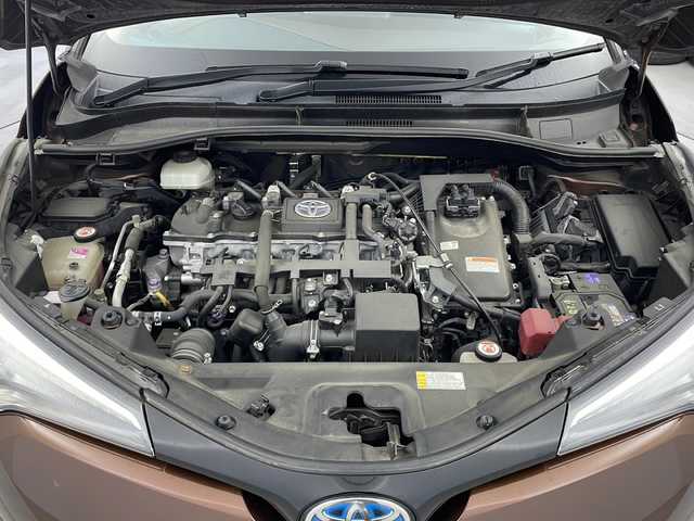 トヨタ Ｃ－ＨＲ G 栃木県 2017(平29)年 19.6万km ダークブラウンマイカメタリック 純正9インチナビ/（AM/FM/CD/DVD/Bluetooth/SD/SDRec)/フルセグTV/バックカメラ/前後ドライブレコーダー/レーダークルーズコントロール/ステアリングスイッチ/ETC/LED/オートライト/オートハイビーム