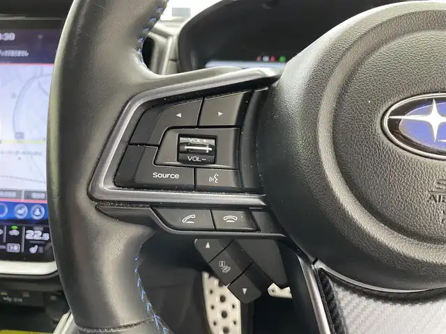 スバル レヴォーグ 1．8GT－H EX 滋賀県 2022(令4)年 4.5万km クリスタルホワイトP 禁煙車/純正11.6型ナビ/（BT/USB/AUX/フルセグ/AppleCarPlay/AndroidAuto）/バックカメラ/サイドカメラ/パワーシート（メモリ機能）/全席シートヒーター/パワーバックドア/デジタルインナーミラー/衝突被害軽減ブレーキ/レーダークルーズコントロール/レーンキープアシスト/パドルシフト/ステアリングスイッチ/電動パーキング/オートホールド