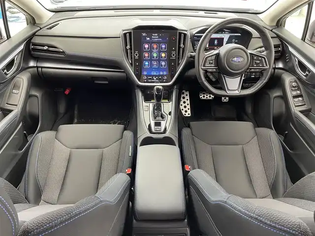 スバル レヴォーグ 1．8GT－H EX 滋賀県 2022(令4)年 4.5万km クリスタルホワイトP 禁煙車/純正11.6型ナビ/（BT/USB/AUX/フルセグ/AppleCarPlay/AndroidAuto）/バックカメラ/サイドカメラ/パワーシート（メモリ機能）/全席シートヒーター/パワーバックドア/デジタルインナーミラー/衝突被害軽減ブレーキ/レーダークルーズコントロール/レーンキープアシスト/パドルシフト/ステアリングスイッチ/電動パーキング/オートホールド