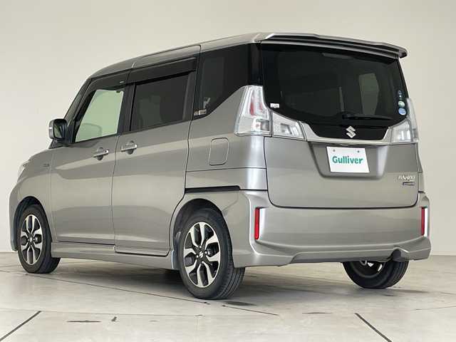 スズキ ソリオ バンディット HV SV 愛知県 2017(平29)年 5.9万km プレミアムシルバーメタリック SDナビ　SDカードなし/片側パワースライド/クルーズコントロール/シートヒーター/純正アルミホイール/LEDヘッドライト/オートライト/ETC/衝突軽減システム/フルセグ/CD DVD/Bluetooth/ステアリングスイッチ/スマートキー/プッシュスタート