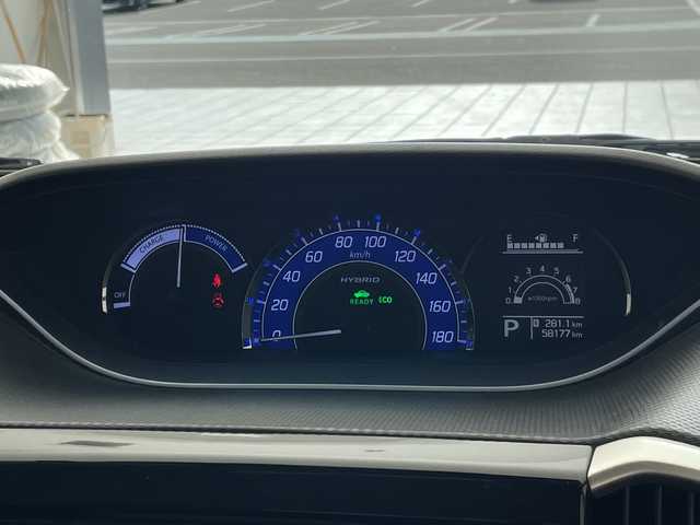 スズキ ソリオ バンディット HV SV 愛知県 2017(平29)年 5.9万km プレミアムシルバーメタリック SDナビ　SDカードなし/片側パワースライド/クルーズコントロール/シートヒーター/純正アルミホイール/LEDヘッドライト/オートライト/ETC/衝突軽減システム/フルセグ/CD DVD/Bluetooth/ステアリングスイッチ/スマートキー/プッシュスタート