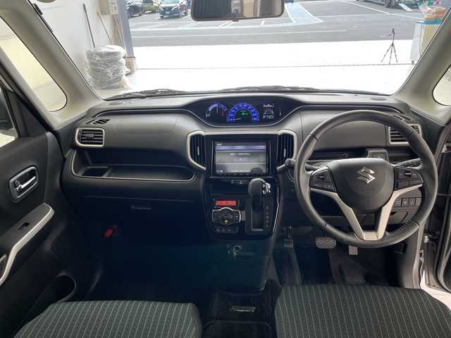 スズキ ソリオ バンディット HV SV 愛知県 2017(平29)年 5.9万km プレミアムシルバーメタリック SDナビ　SDカードなし/片側パワースライド/クルーズコントロール/シートヒーター/純正アルミホイール/LEDヘッドライト/オートライト/ETC/衝突軽減システム/フルセグ/CD DVD/Bluetooth/ステアリングスイッチ/スマートキー/プッシュスタート