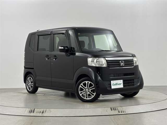 ホンダ Ｎ ＢＯＸ G Lパッケージ 埼玉県 2014(平26)年 1.7万km 黒 純正７インチナビ　/片側パワースライドドア　/ＥＴＣ　/スペアキー　/ｉｐｏｄ　/ＡＵＸ　/純正フロアマット　/ドアバイザー　/プッシュスタート　/ステアリングリモコン　/純正１４インチアルミホイール　/ＦＭ　/ＡＭ