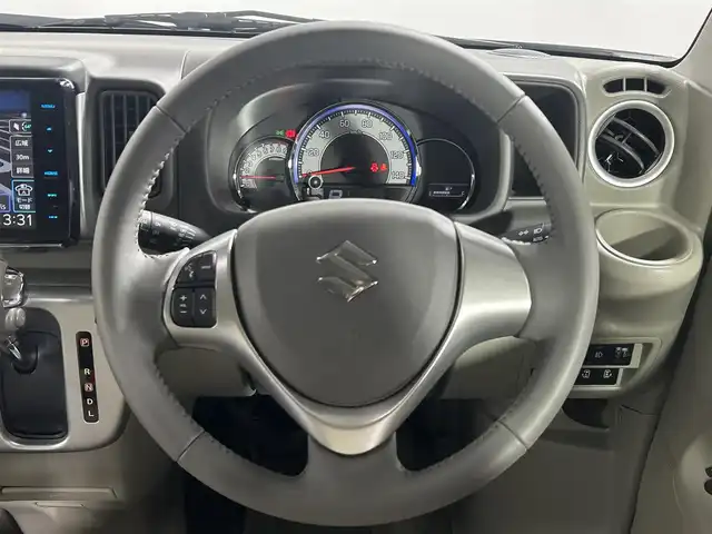 スズキ エブリィ ワゴン PZターボ スペシャル ハイルーフ 大阪府 2025(令7)年 0.2万km パールホワイト ワンオーナー　社外ナビＴＶ　バックカメラ　衝突軽減　両側パワスラ　シートヒーター　ＥＴＣ　クリアランスソナー　レーンアシスト　アイドリングストップ　ＬＥＤヘッドライト　スマートキー　プッシュスタート