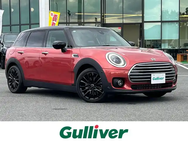 ＭＩＮＩ ＢＭＷ ミニ クラブマン クーパーD 奈良県 2022(令4)年 2.3万km 赤 ワンオーナー　/前後ドライブレコーダー　［ＺＤＲ－０３５］　/純正ナビ純正シート　［ハーフレザー］　/純正１７ＡＷ　/純正ミラー型ＥＴＣ　/バックモニター　/パーキングアシスト　/ＬＥＤヘッドライト　/スペアキー/アイドリングストップ