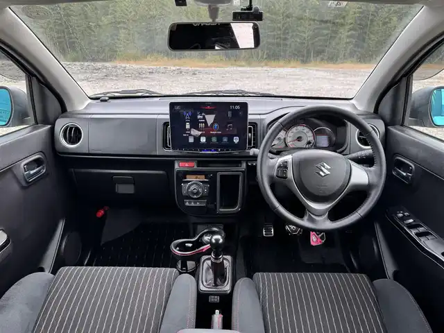 スズキ アルト ワークス 兵庫県 2021(令3)年 1.6万km スチールシルバーM 5MT/5ZIGEN15インチアルミホイール/モンスタースポーツシフトノブ/純正KYBショックアブソーバー/レカロシート/アルパインディスプレイオーディオ/バックカメラ/ETC/キセノンヘッドライト/ステアリングリモコン/スマートキー/プッシュスタート/ドアバイザー