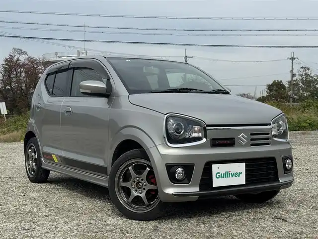 スズキ アルト ワークス 兵庫県 2021(令3)年 1.6万km スチールシルバーM 5MT/5ZIGEN15インチアルミホイール/モンスタースポーツシフトノブ/純正KYBショックアブソーバー/レカロシート/アルパインディスプレイオーディオ/バックカメラ/ETC/キセノンヘッドライト/ステアリングリモコン/スマートキー/プッシュスタート/ドアバイザー