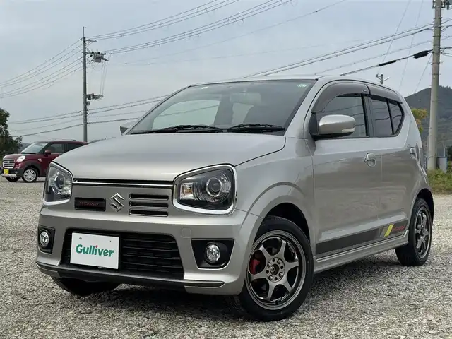 スズキ アルト ワークス 兵庫県 2021(令3)年 1.6万km スチールシルバーM 5MT/5ZIGEN15インチアルミホイール/モンスタースポーツシフトノブ/純正KYBショックアブソーバー/レカロシート/アルパインディスプレイオーディオ/バックカメラ/ETC/キセノンヘッドライト/ステアリングリモコン/スマートキー/プッシュスタート/ドアバイザー