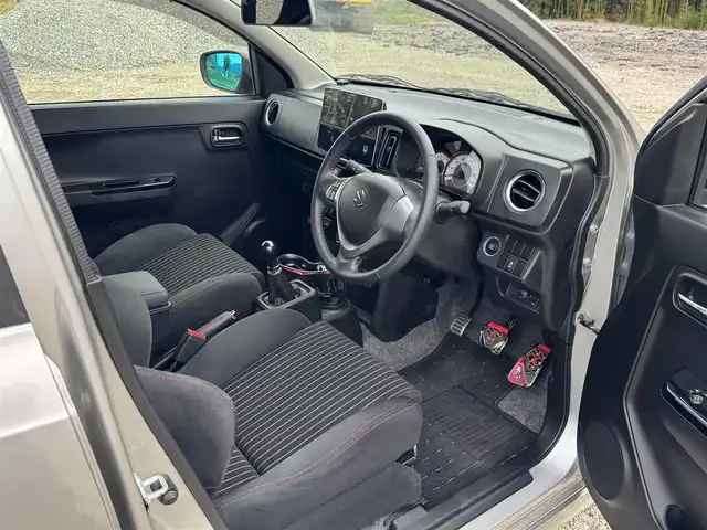 スズキ アルト ワークス 兵庫県 2021(令3)年 1.6万km スチールシルバーM 5MT/5ZIGEN15インチアルミホイール/モンスタースポーツシフトノブ/純正KYBショックアブソーバー/レカロシート/アルパインディスプレイオーディオ/バックカメラ/ETC/キセノンヘッドライト/ステアリングリモコン/スマートキー/プッシュスタート/ドアバイザー