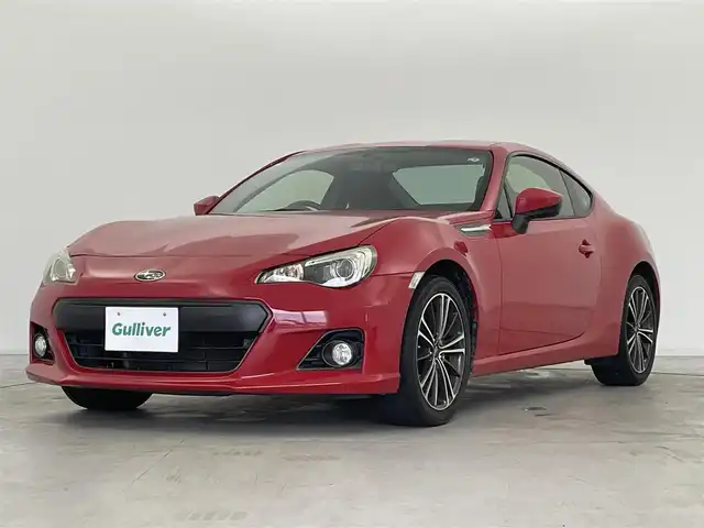 スバル ＢＲＺ S 群馬県 2012(平24)年 5.1万km ライトニングレッド HDDナビ/（CD/DVD/HDD/Bluetooth/AM/FM）/バックカメラ/HIDヘッドライト/オートライト/純正17インチアルミホイール/プッシュスタート/スマートキー/社外17インチAWスタッドレスタイヤ積込/社外エアクリーナー/柿本マフラー/W/サイド/カーテンエアバッグ