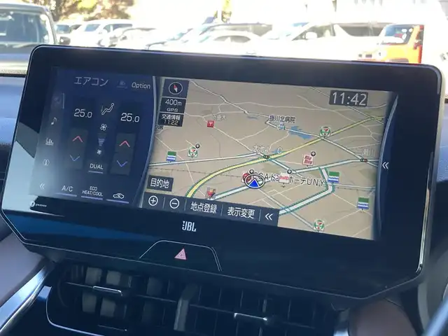 トヨタ ハリアー Z 静岡県 2021(令3)年 2.5万km プレシャスブラックパール Toyota Safety Sense/純正12.3インチナビ/　AM FM Bluetooth USB AUX AppleCarPlay AndroidAuto/フルセグTV/バックモニター/録画機能付きデジタルインナーミラー/レーダークルーズコントロール/LEDオートヘッドランプ/ハーフレザーシート/パワーバックドア/純正19インチアルミホイール/前後方クリアランスソナー/スマートキー2本/JBLプレミアムサウンド/ビルトインETC2.0/パワーシート(運転席)