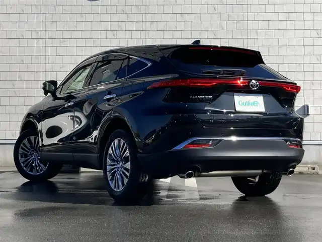 トヨタ ハリアー Z 静岡県 2021(令3)年 2.5万km プレシャスブラックパール Toyota Safety Sense/純正12.3インチナビ/　AM FM Bluetooth USB AUX AppleCarPlay AndroidAuto/フルセグTV/バックモニター/録画機能付きデジタルインナーミラー/レーダークルーズコントロール/LEDオートヘッドランプ/ハーフレザーシート/パワーバックドア/純正19インチアルミホイール/前後方クリアランスソナー/スマートキー2本/JBLプレミアムサウンド/ビルトインETC2.0/パワーシート(運転席)