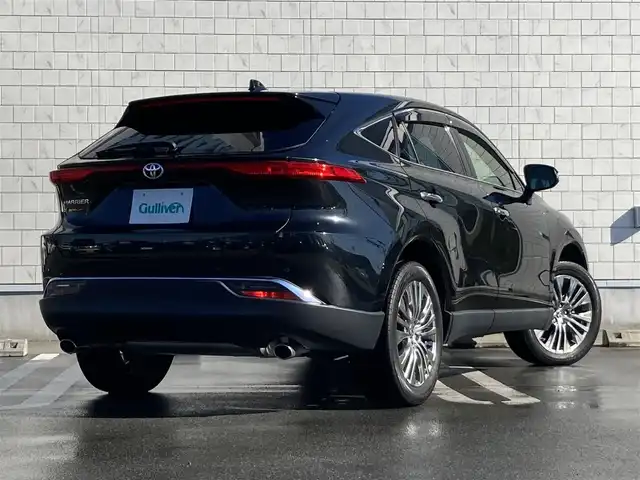トヨタ ハリアー Z 静岡県 2021(令3)年 2.5万km プレシャスブラックパール Toyota Safety Sense/純正12.3インチナビ/　AM FM Bluetooth USB AUX AppleCarPlay AndroidAuto/フルセグTV/バックモニター/録画機能付きデジタルインナーミラー/レーダークルーズコントロール/LEDオートヘッドランプ/ハーフレザーシート/パワーバックドア/純正19インチアルミホイール/前後方クリアランスソナー/スマートキー2本/JBLプレミアムサウンド/ビルトインETC2.0/パワーシート(運転席)