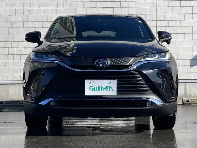 トヨタ ハリアー Z 静岡県 2021(令3)年 2.5万km プレシャスブラックパール Toyota Safety Sense/純正12.3インチナビ/　AM FM Bluetooth USB AUX AppleCarPlay AndroidAuto/フルセグTV/バックモニター/録画機能付きデジタルインナーミラー/レーダークルーズコントロール/LEDオートヘッドランプ/ハーフレザーシート/パワーバックドア/純正19インチアルミホイール/前後方クリアランスソナー/スマートキー2本/JBLプレミアムサウンド/ビルトインETC2.0/パワーシート(運転席)