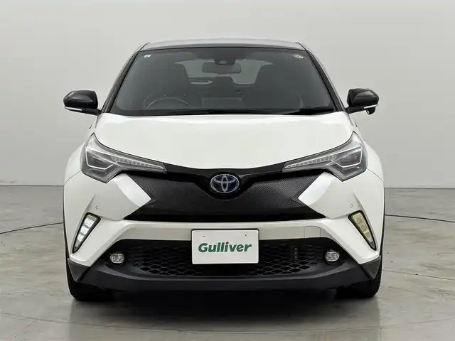 トヨタ Ｃ－ＨＲ G モード ネロ 福岡県 2019(平31)年 4.6万km ブラック/ホワイトパールクリスタルシャイン 2トーン ワンオーナー　/純正９型ナビ　/バックカメラ　/ビルトインＥＴＣ　/レーダークルコン　/コーナーセンサー　/衝突被害軽減ブレーキ　/レーンキープ　/ＢＳＭ　/ハーフレザー　/寒冷地仕様　/シートヒーター　/純正１８インチＡＷ　/Bi-BeanLEDヘッドランプ
