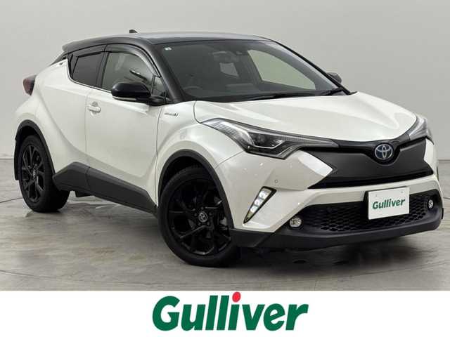 トヨタ Ｃ－ＨＲ G モード ネロ 福岡県 2019(平31)年 4.6万km ブラック/ホワイトパールクリスタルシャイン 2トーン ワンオーナー　/純正９型ナビ　/バックカメラ　/ビルトインＥＴＣ　/レーダークルコン　/コーナーセンサー　/衝突被害軽減ブレーキ　/レーンキープ　/ＢＳＭ　/ハーフレザー　/寒冷地仕様　/シートヒーター　/純正１８インチＡＷ　/Bi-BeanLEDヘッドランプ