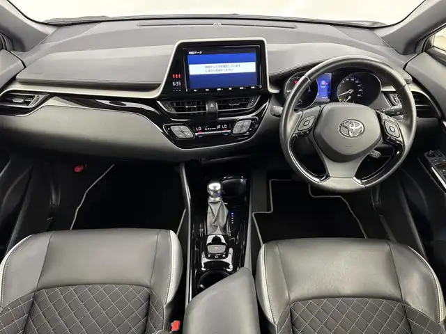 トヨタ Ｃ－ＨＲ G モード ネロ 福岡県 2019(平31)年 4.6万km ブラック/ホワイトパールクリスタルシャイン 2トーン ワンオーナー　/純正９型ナビ　/バックカメラ　/ビルトインＥＴＣ　/レーダークルコン　/コーナーセンサー　/衝突被害軽減ブレーキ　/レーンキープ　/ＢＳＭ　/ハーフレザー　/寒冷地仕様　/シートヒーター　/純正１８インチＡＷ　/Bi-BeanLEDヘッドランプ