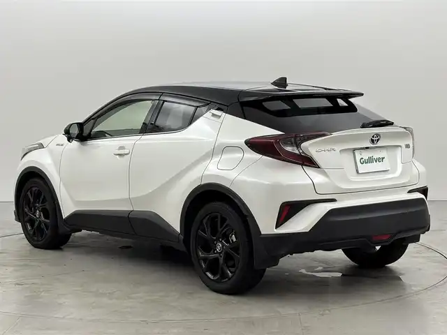 トヨタ Ｃ－ＨＲ G モード ネロ 福岡県 2019(平31)年 4.6万km ブラック/ホワイトパールクリスタルシャイン 2トーン ワンオーナー　/純正９型ナビ　/バックカメラ　/ビルトインＥＴＣ　/レーダークルコン　/コーナーセンサー　/衝突被害軽減ブレーキ　/レーンキープ　/ＢＳＭ　/ハーフレザー　/寒冷地仕様　/シートヒーター　/純正１８インチＡＷ　/Bi-BeanLEDヘッドランプ