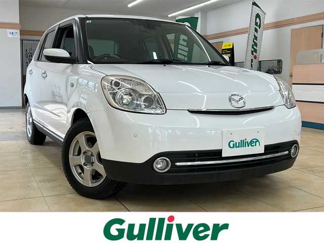 マツダ ベリーサ L 道央・札幌 2012(平24)年 6.7万km クリスタルホワイトパールマイカ ・4WD/・社外CD/AUX/・レザーシート/・ETC/・HID/・フロントフォグ/・キーフリシステム/・電格ミラー
