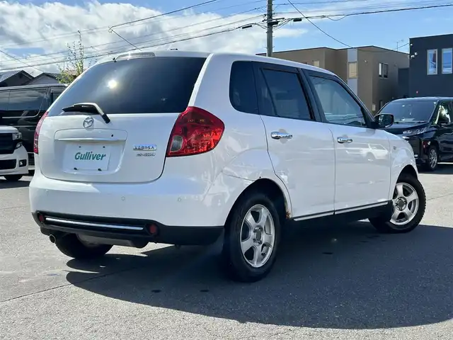 マツダ ベリーサ L 道央・札幌 2012(平24)年 6.7万km クリスタルホワイトパールマイカ 4WD/社外CD/AUX/レザーシート/ETC/HID/フロントフォグ/キーフリシステム/電格ミラー/オートライト