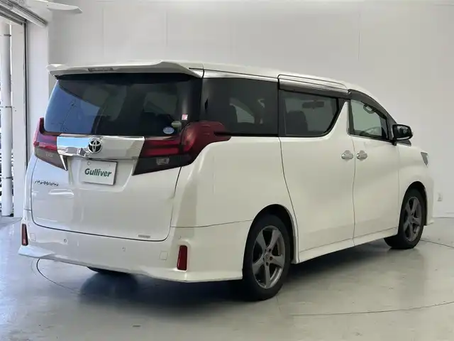 トヨタ アルファード S 茨城県 2016(平28)年 14.6万km ホワイトパールクリスタルシャイン プッシュスタート/MTモード付/純正メモリナビ/ビルトインETC/両側パワスラ/オットマン/前後コーナーセンサー/オートライト