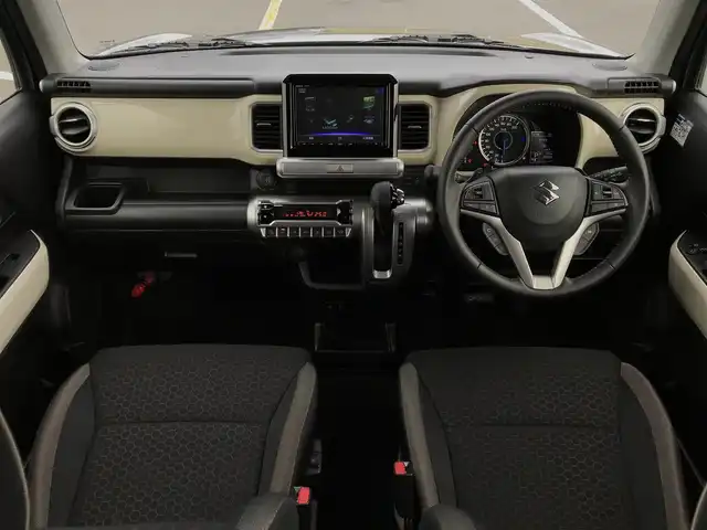 スズキ クロスビー HYBRID MZ 鳥取県 2024(令6)年 0.7万km タフカーキパールメタリック/ホワイト2トーン ターボ車/純正8インチナビ/フルセグ/CD/DVD/BT/USB/全方位カメラ/スズキセーフティサポート/レーンキープアシスト/レーダークルーズコントロール/コーナーセンサー/前席シートヒーター/パドルシフト/LEDヘットライト/フォグライト/純正16インチアルミホイール/プッシュエンジンスタート/アイドリングストップ/スマートキー/フロアマット/ドアバイザー