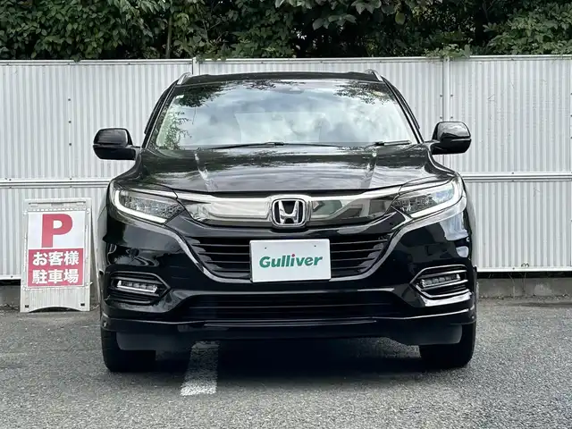 ホンダ ヴェゼル ハイブリッド Z ホンダセンシング 茨城県 2021(令3)年 5.4万km クリスタルブラックパール ホンダセンシング/クルーズコントロール/イモビライザー/純正モニター/バックカメラ/フルセグ/Bluetooth/ETC/ルーフレール/純正フロアマット/W＋カーテンエアバック