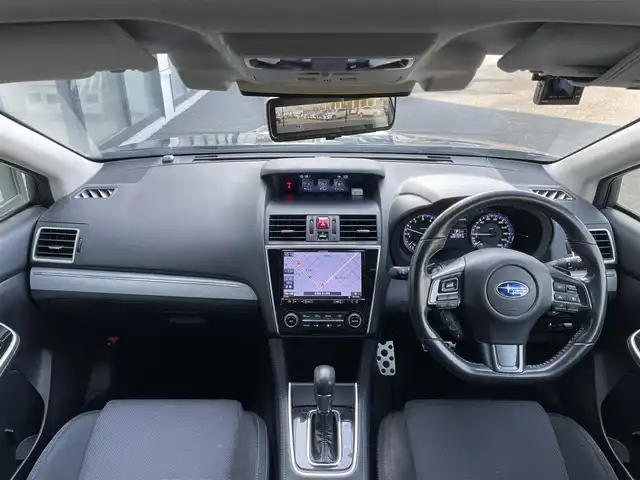 スバル レヴォーグ 1．6GT－S アイサイト 道央・札幌 2017(平29)年 2.7万km ダークグレーメタリック ４WD/ワンオーナー/社外メモリーナビ/CD/DVD/BT/フルセグ/アイサイト/衝突被害軽減ブレーキ/横滑り防止装置/レーダークルーズコントロール/レーンキープアシスト/リアパーキングセンサー/ブラインドスポットモニター/バック/サイド/フロントカメラ/ビルトインETC/ドライブレコーダー/アイドリングストップ/h粗衣SI-DRIVE/デジタルインナーミラー/前席パワーシート/前席シートヒーター/革巻きステアリング/ステアリングリモコン/パドルシフト/電動パーキング/オートブレーキホールド/プッシュスタート/スマートキー/LEDヘッドライト/オートライト/オートハイビーム/フォグランプ/電動格納ミラー/ヒーテッドドアミラー/ウィンカーミラー/純正フロアマット/ドアバイザー/スペアキー/純正エンジンスターター/純正アルミホイール4本積込