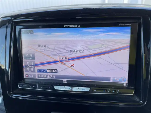 スズキ スペーシア カスタム XS 石川県 2014(平26)年 6.2万km 赤 社外メモリーナビ/社外CD/DVD/フルセグTV/HIDヘッドライト/片側パワースライドドア/スマートキー/プッシュスタート/電動ミラー/ドライブレコーダー/ETC