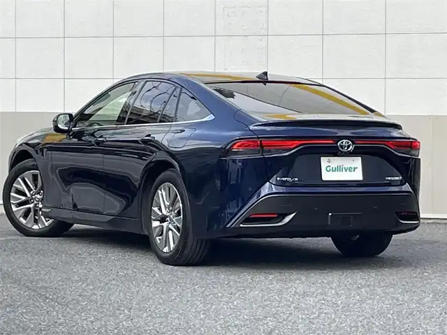 トヨタ ＭＩＲＡＩ 東京都 2021(令3)年 4.7万km ダークブルーマイカ ワンオーナー/純正メモリナビ/　フルセグTV/Bluetooth/CD/USB/Miracast/アラウンドビューモニター/トヨタチームメイト/・アドバンストドライブ/・アドバンストパーク/トヨタセーフティセンス/・プリクラッシュセーフティ/・レーントレーシングアシスト/・レーダークルーズコントロール/・ロードサインアシスト/・発信遅れ告知機能/ヘッドアップディスプレイ/アクティブサウンドシステム（ASC）/LEDヘッドライト/オートマチックハイビーム/ステアリングスイッチ/ステアリングヒーター/全席シートヒーター・シートクーラー/ビルトインETC2.0/純正19インチアルミホイール/純正フロアマット/SNOWモード/カーテンエアバック/プッシュスタート/スマートキー/取扱説明書/保証書