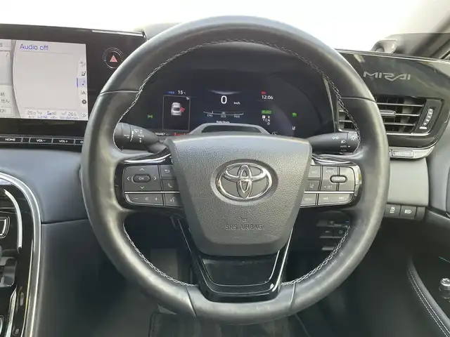 トヨタ ＭＩＲＡＩ 東京都 2021(令3)年 4.7万km ダークブルーマイカ ワンオーナー/純正メモリナビ/　フルセグTV/Bluetooth/CD/USB/Miracast/アラウンドビューモニター/トヨタチームメイト/・アドバンストドライブ/・アドバンストパーク/トヨタセーフティセンス/・プリクラッシュセーフティ/・レーントレーシングアシスト/・レーダークルーズコントロール/・ロードサインアシスト/・発信遅れ告知機能/ヘッドアップディスプレイ/アクティブサウンドシステム（ASC）/LEDヘッドライト/オートマチックハイビーム/ステアリングスイッチ/ステアリングヒーター/全席シートヒーター・シートクーラー/ビルトインETC2.0/純正19インチアルミホイール/純正フロアマット/SNOWモード/カーテンエアバック/プッシュスタート/スマートキー/取扱説明書/保証書