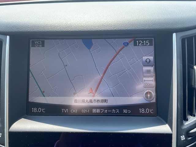 日産 スカイライン ハイブリッド 350GT Type P 香川県 2015(平27)年 3.8万km クリスタルホワイトパール ワンオーナー/純正ナビ／フルセグＴＶ/全方位カメラ/ＬＥＤヘッドライト/コーナーセンサー/レザーシート/シートヒーター/レーダークルーズ/ＥＴＣ/純正ドライブレコーダー/１７インチアルミ/パワーシート/ディーラー記録簿有り