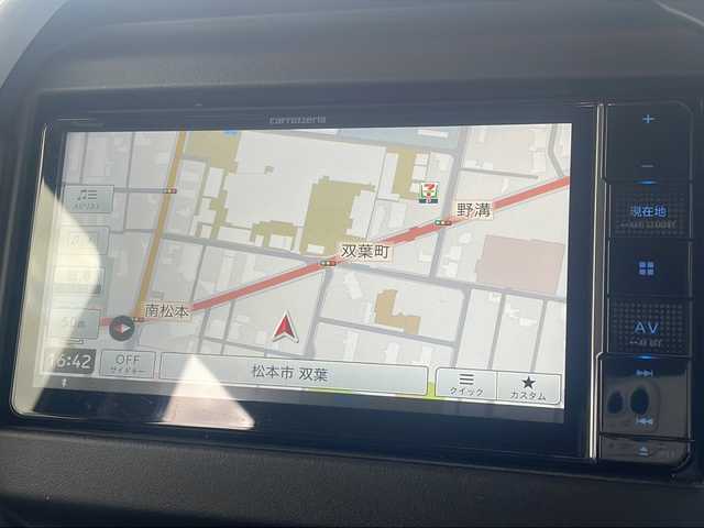 スズキ ハスラー HYBRID G 長野県 2022(令4)年 5万km クールカーキPM 社外メモリナビ：AVIC-RW812/(AM/FM/TV/Bluetooth/DVD)/社外アルミスタッドレスタイヤ車載/フルセグTV/Bluetooth/ETC/前席シートヒーター/後方コーナーセンサー/光軸レベライザー/ステアリングスイッチ/キセノンヘッドライト/オートエアコン/アダプティブハイビーム/ミラーヒーター/定速クルーズコントロール/オートエアコン/横滑り防止装置/衝突被害軽減装置/盗難防止装置/レーンキープアシスト/スマートキー/スペアキー/プッシュスタート/アイドリングストップ