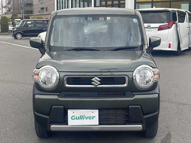 スズキ ハスラー HYBRID G 長野県 2022(令4)年 5万km クールカーキPM 社外メモリナビ：AVIC-RW812/(AM/FM/TV/BT/DVD)/社外アルミスタッドレスタイヤ車載/フルセグTV/Bluetooth/ETC/前席シートヒーター/後方コーナーセンサー/光軸レベライザー/ステアリングスイッチ/キセノンヘッドライト/オートエアコン/アダプティブハイビーム/ミラーヒーター/定速クルーズコントロール/オートエアコン/横滑り防止装置/衝突被害軽減装置/盗難防止装置/レーンキープアシスト/スマートキー/スペアキー/プッシュスタート/アイドリングストップ