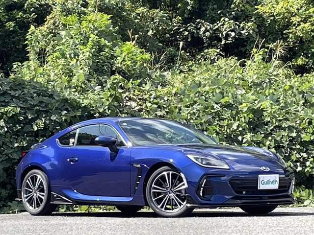 スバル ＢＲＺ S 大分県 2021(令3)年 5.3万km 紺 STiフルエアロ/STiダウンサス/ハーフレザーシート/純正メモリーナビ/バックカメラ/フルセグ/DVD/Bluetooth/シートヒーター/スマートキー/エンジンプッシュスタート/純正ドライブレコダー/ETC/アダプティブクルーズコントロール/レーンキープアシスト/純正LEDヘッドライト/オートライトコントロール/リアソナー/パドルシフト