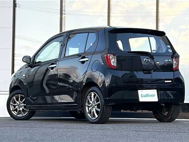 ダイハツ ミラ イース L SAⅢ 山形県 2018(平30)年 5.9万km ブラックマイカメタリック 4WD/衝突軽減システム/スマートアシスト/横滑り防止装置/オートマチックハイビーム/前後コーナーセンサー/社外ナビ/（Bluetooth/AM/FM/ワンセグ）/アイドリングストップ/純正フロアマット/スチールホイール車載４本