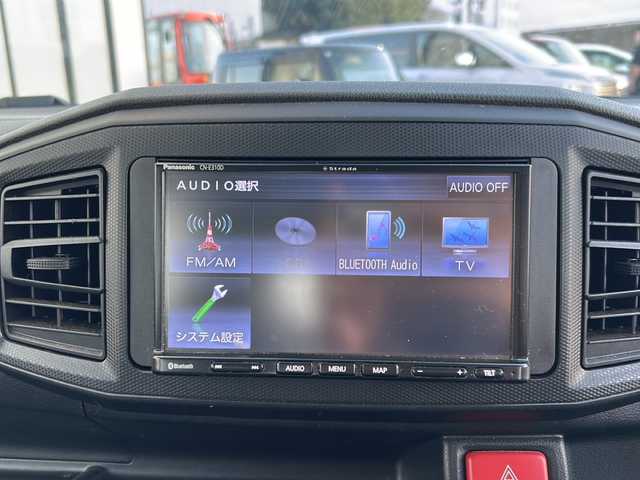 ダイハツ ミラ イース L SAⅢ 山形県 2018(平30)年 5.9万km ブラックマイカメタリック 4WD/衝突軽減システム/スマートアシスト/横滑り防止装置/オートマチックハイビーム/前後コーナーセンサー/社外ナビ/（Bluetooth/AM/FM/ワンセグ）/アイドリングストップ/純正フロアマット/スチールホイール車載４本