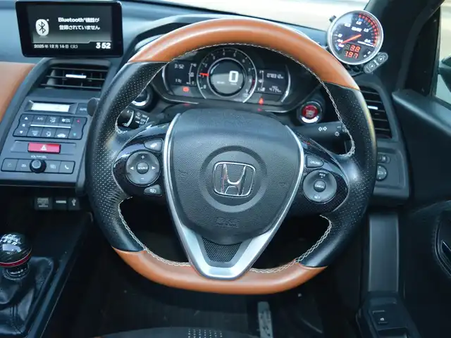 ホンダ Ｓ６６０ α 特別仕様車ブルーノレザーED 栃木県 2017(平29)年 7.9万km ベルベットマルーンメタリック ディーラー点検記録簿/[H30.R1.2.4.6]/安全装備/[VSA/ABS/TRC/リアカメラシステム/クルーズコントロール]/純正オーディオ/[AM/FM/BT/HDMI/USB]/オートライト/2眼LEDヘッドライト/BLITZ製　FLD　METER/BLITZ製　車高調/ロールトップ/リアウィング/ドライブレコーダー[前]/ETC/プッシュスタート/純正マット/wedsSport 16インチアルミホイール/GReddy製　マフラー×2/スマートスペアキー×1/取扱説明書/保証書