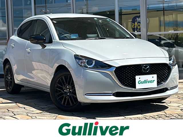 マツダ マツダ２ 15S ブラックトーンED 静岡県 2022(令4)年 1.4万km セラミックM 衝突軽減システム/純正ナビ/クルーズコントロール/Bluetooth/コーナーセンサー/純正アルミホイール/ブラインドスポットモニター/LEDヘッドライト/オートライト/ドライブレコーダー/ETC/ステアリングスイッチ/スマートキー/プッシュスタート