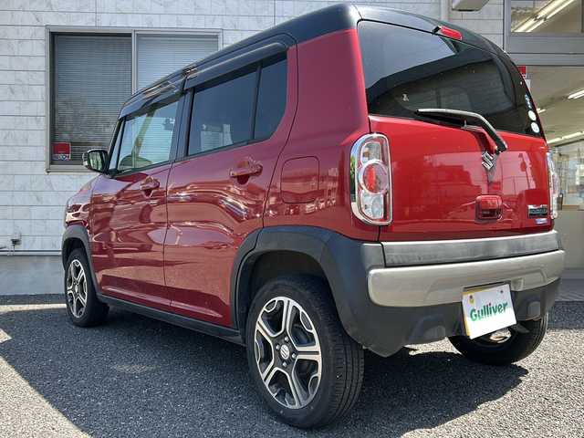スズキ ハスラー X 埼玉県 2017(平29)年 6.5万km フェニックスレッドパール/ブルーイッシュブラックパール 純正ナビ 7インチ/前席シートヒーター/前後ドライブレコーダー/横滑り防止/アイドリングストップ/レーンキープアシスト/衝突軽減/スマートキー２本/取扱説明書