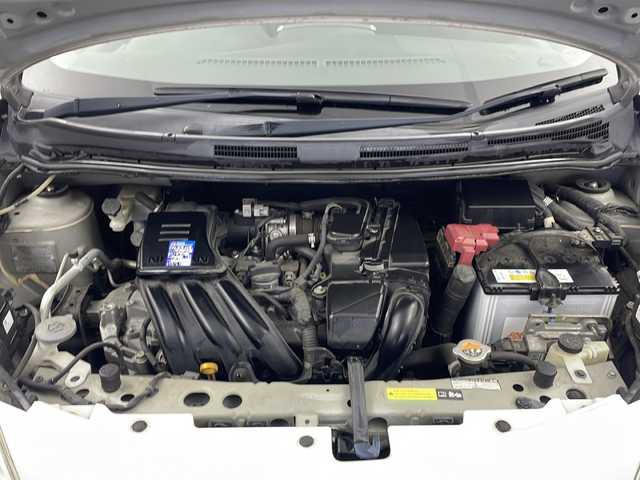 日産 ノート X 栃木県 2013(平25)年 10.9万km ブリリアントホワイトパール 純正ナビ/CD/AM/FM/TV/AUX/ETC/スマートキー/プッシュスタート/ワンオーナー/パワーウィンドウ