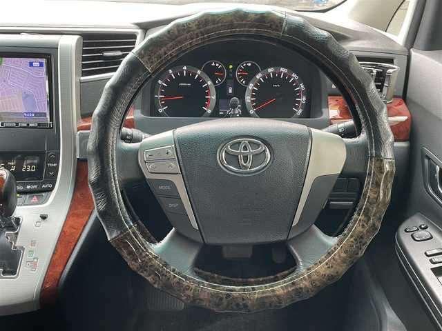 トヨタ ヴェルファイア 2．4Z プラチナセレクションⅡ 宮城県 2010(平22)年 16.7万km ボルドーマイカメタリック 社外ナビ（DVD/CD/AM/FM/HDD/SD/USB/外部入力）/フルセグTV/バックカメラ/両側パワースライドドア/３列シート/横滑り防止装置/コーナーセンサー/パワーバックドア/オートライト/ETC/サマータイヤ純正AW（235/50R18）４ｍｍ/スタッドレスタイヤ社外AW（235/50R18）３ｍｍ