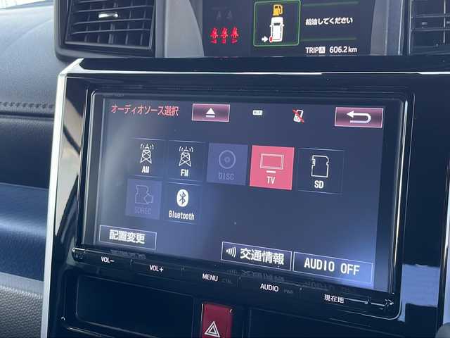 トヨタ ルーミー カスタムG－T 山口県 2017(平29)年 6.6万km ブラックマイカメタリック 純正SDナビ/Bluetoothオーディオ/フルセグテレビ/DVD再生/バックカメラ/Toyota Safety Sense/・衝突回避支援ブレーキ/・車線逸脱警報/・誤発進抑制/・先行車発進告知/・標識認識/・ふらつき警報/・プロアクティブドライビングアシスト/ETC/スマートキー/プッシュスタート/ドアバイザー/純正アルミホイール/両側オートスライドドア/クルーズコントロール/LEDヘッドライト/フォグライト