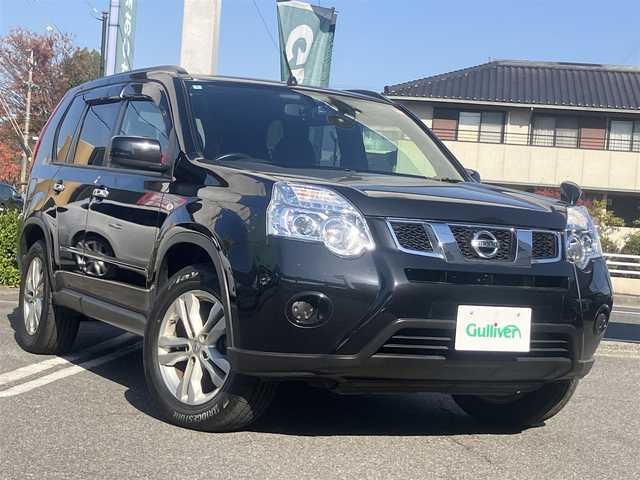 日産 エクストレイル 20X 岡山県 2012(平24)年 4.2万km ダイヤモンドブラック 純正メモリナビTV/DVDビデオ&CD/地デジ　フルセグ/Bluetoothオーディオ/バックカメラ/インテリキー/スペアキー有り/ビルトインETC/ドライブレコーダー/全席シートヒーター/オートライト/カプロンシート/保証書取説有り